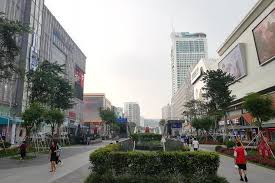 outside